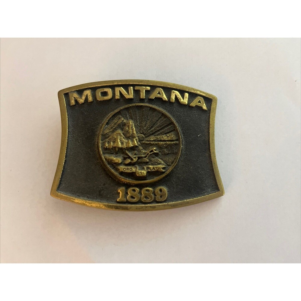 Montana Belt Buckle Heritage Mint LTD